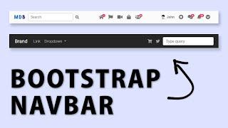 Bootstrap Navbar - Tutorial on the latest Bootstrap 5