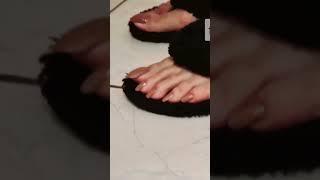 im back with long toenails #feet #longtoenails