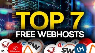 Top 7 Free Web Hosting Providers 2025 (Step by Step) // Best Free Webhost