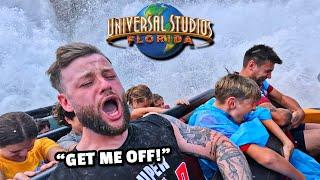 Brit Goes WILD at Universal Studios (gets very scared) | UNIVERSAL STUDIOS VLOG