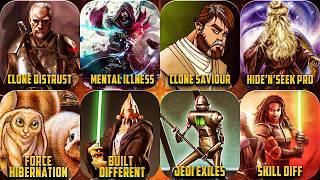 the full & updated order 66 survivor database... (current & known 152+ jedi)