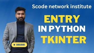 Entry widget in python tkinter in hindi | python tkinter tutorial in hindi