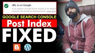 Post Not Indexing Problem SOLVED! || Url is Not on Google (100% Fixed)