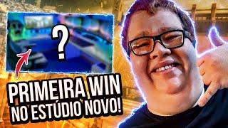 1º WIN NO ESTUDIO NOVO - COD WARZONE (FT. BURGAO E SNOWFPS)