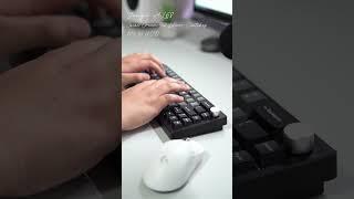 Yunzii AL68 Cocoa Cream V2 Linear Sound Test #keyboard #thocky #creamy #asmr #gamingkeyboard