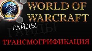 WoW 3.3.5 гайд - ТРАНСМОГРИФИКАЦИЯ.