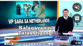 VP Sara NASA Netherlands Na para Alamin Ang Kalgayan Ng kanyang Ama.