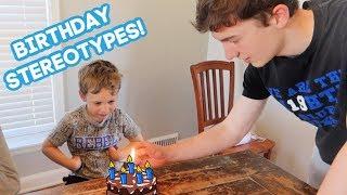 BIRTHDAY STEREOTYPES | Match Up