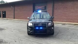 2016 Ford Interceptor Utility Police Vehicle completely outfitted with Feniex Products
