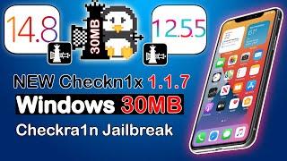 NEW Checkn1x 1.1.7 Jailbreak Windows|Checkra1n 0.12.4 Window|Jailbreak iOS 12.5.5/14.8/14.7.1 iPhone