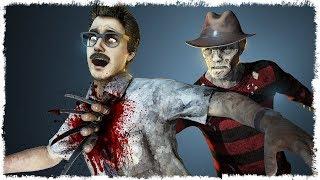 НОВЫЙ МАНЬЯК ФРЕДДИ КРЮГЕР ВЫШЕЛ НА ОХОТУ В DEAD BY DAYLIGHT?! (УГАР, БАГИ, ЭПИК)