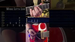 Led Zeppelin - Whole Lotta Love | guitar tutorial