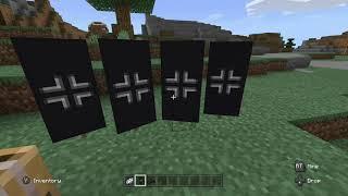 Minecraft Tutorial: Wehrmacht Banner (WW2 German Army)