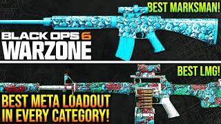 WARZONE: New BEST META LOADOUT In EVERY CATEGORY! (BO6 WARZONE META Weapons)