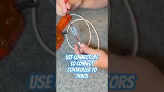 How to connect your controller to your track #shortsfeed #slotracing #slotcar #afx #difalco