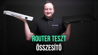 Router Teszt Összesítő