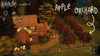 building a cozy apple orchardthe sims 4 longplay with commentary