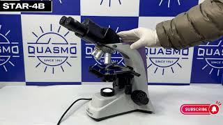 STAR-4B Research Binocular Microscope Single Mould : Installation & Demonstration by QUASMO