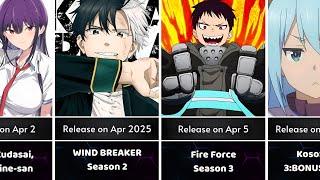 All Upcoming Anime of Spring 2025 | April to June