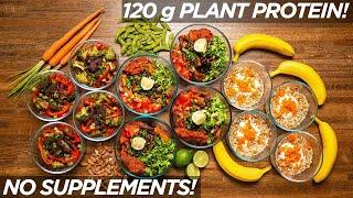 EASY High-Protein Vegan Meal Prep! (1,800 Calories)