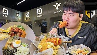 젠지 GGX 가서 PC방 먹방까지!!