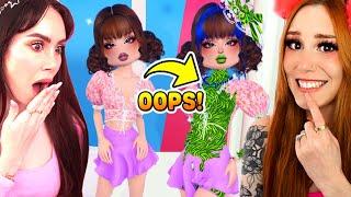 Ruining my BEST FRIENDS outfits in Dress To Impress on Roblox DTI