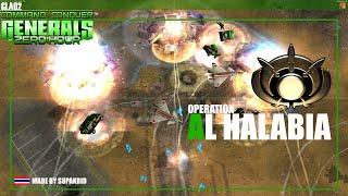 GLA02 [Operation : AL HALABIA] CNC Generals Zero Hour #SUPMission  @SUP_ZH  FANMADE