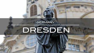 Dresden, Germany  by Drone [4K]