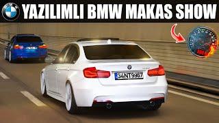 Yazılımlı Bmw F30 İle Trafikte Makas Show !!