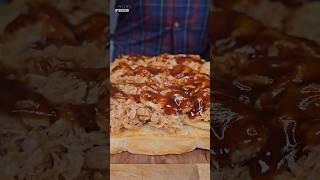 Sweetly Savage Chicken Banana Mini Slider Snack Hack! #shorts #pulled #chicken #sliders