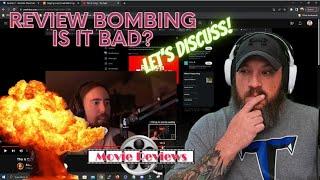 Asmongold discusses review bombing | Pervy Sage reacts