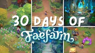 I Played 30 Days Of Fae Farm!