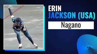 Erin Jackson Wins First Gold Of The Season | 500m Women | Nagano 2024 | #SpeedSkating