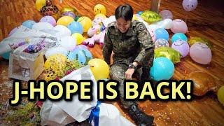 JHOPE discharged from military! Jin kidnaps him! | BTS 방탄소년단 2024