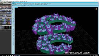 How to make 3D gemvision jewelry design matrix 8