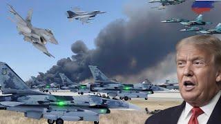 Russia Attacks an Air Base in the Kiev Area and Destroys a US F16 Squadron That Has Just Landed