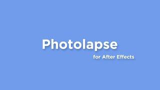 Photolapse for After Effects