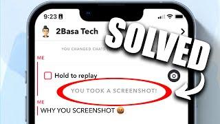 How to Screenshot a Snap WITHOUT Them Knowing (NO NOTIFICATION)