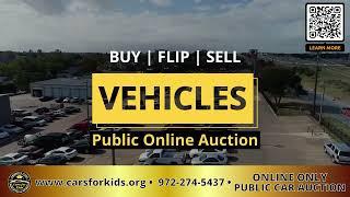 Public Car Auction - Cars for Kids - Dallas Texas