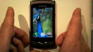 Samsung S8500 Wave Mega Review pt. 1