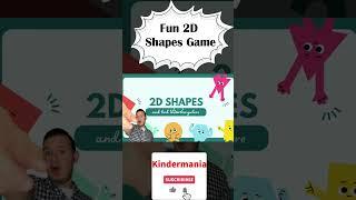 Fun 2D Shapes Game. #shorts