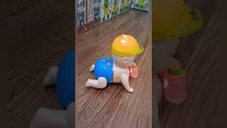 Laughing Baby Crawling Doll Toy with Music & Lights Video | Kinmel Sewa