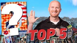 TOP 5 HOTTEST SPORTS CARDS!!