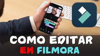 Como EDITAR VIDEOS en FILMORA Móvil Cómo un PRO ️