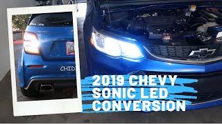 2019 Chevy Sonic RS Premier Hatchback LED Conversion