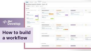 Aha! Develop | How to build a workflow