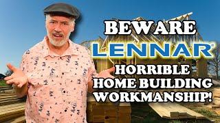 Lennar Homes - Home Buyers Beware! | Sloppy Workmanship, Broken Appliances, Dead Grass, And More!