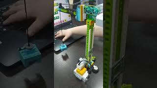 башенный кран lego wedo