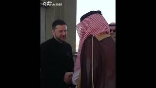 Ukraine's Zelensky arrives in Saudi Arabia for US Rubio talks after Oval Office clash with Trump