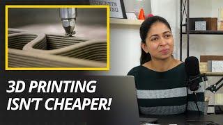 3D Concrete Printing ISN'T cheaper (right now)